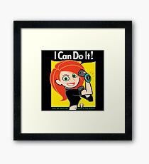 I Can Do It! Whats the Sitch? Framed Print