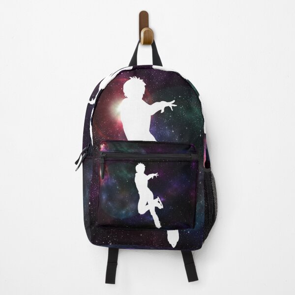 Item preview, Male Figure Skating Silhouette v1, Galaxy Backpack designed and sold by IcyCool.