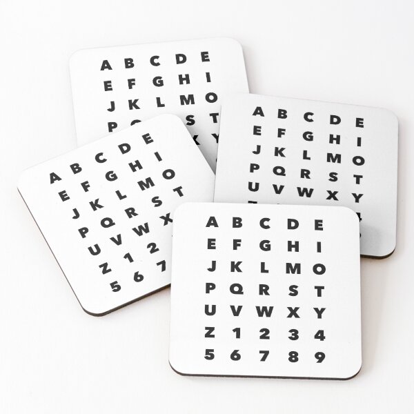 Item preview, Alphabet White designed and sold by 2411.