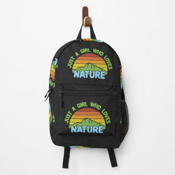 Item preview, Just a Girl Who Loves Nature - Green, Blue designed and sold by Chubuter.