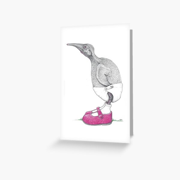 Item preview, Ibis chick in Mary Janes designed and sold by JimsBirds.