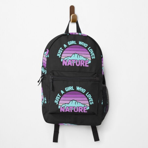 Item preview, Just a Girl Who Loves Nature - Purple, Mint designed and sold by Chubuter.