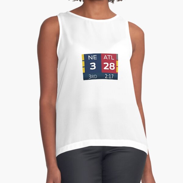 Patriots vs. Falcons Super Bowl T-Shirt Never Forget 28-3 2:12 3rd quarter  3179