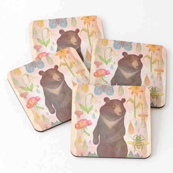 Item preview, Asian Black Bear, Bear Art designed and sold by Cabinet Of Curiosities by Vlad.