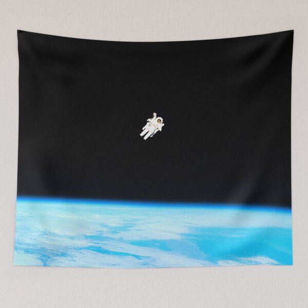 Item preview, Space floating astronaut  designed and sold by Voxarto.