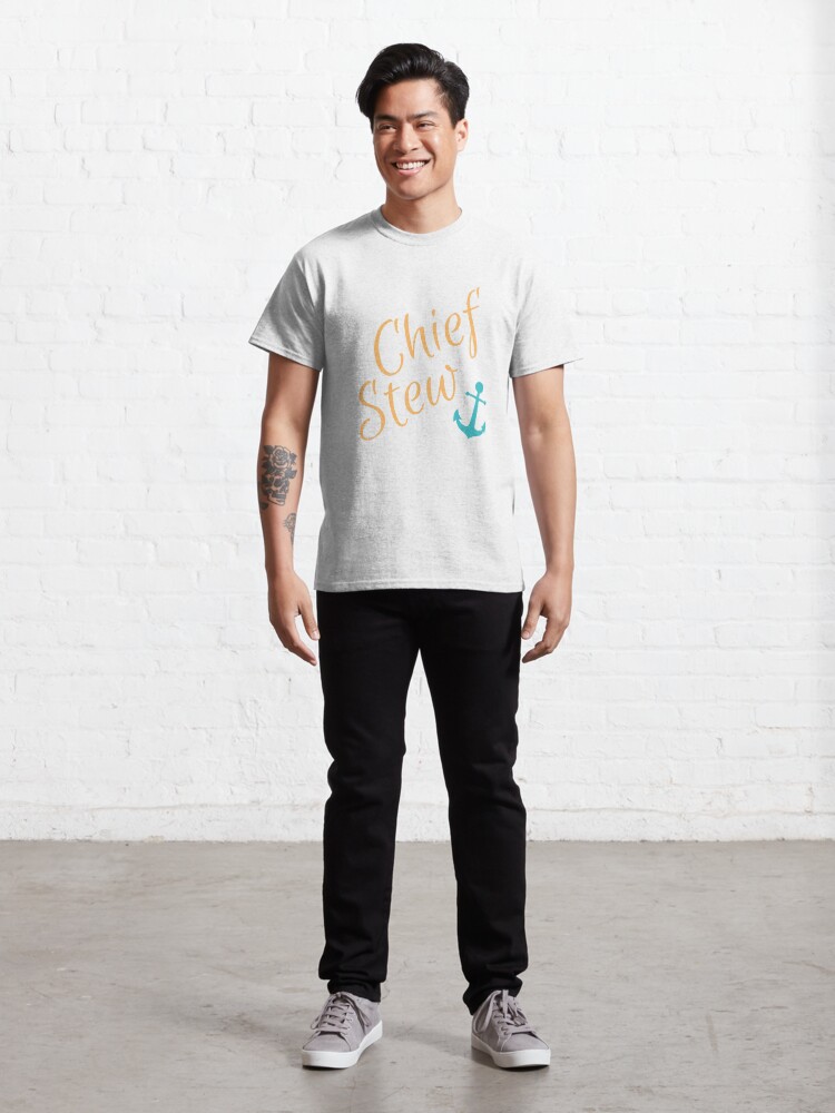 "Below Deck "Chief Stew"" Tshirt by keysandcoffee Redbubble