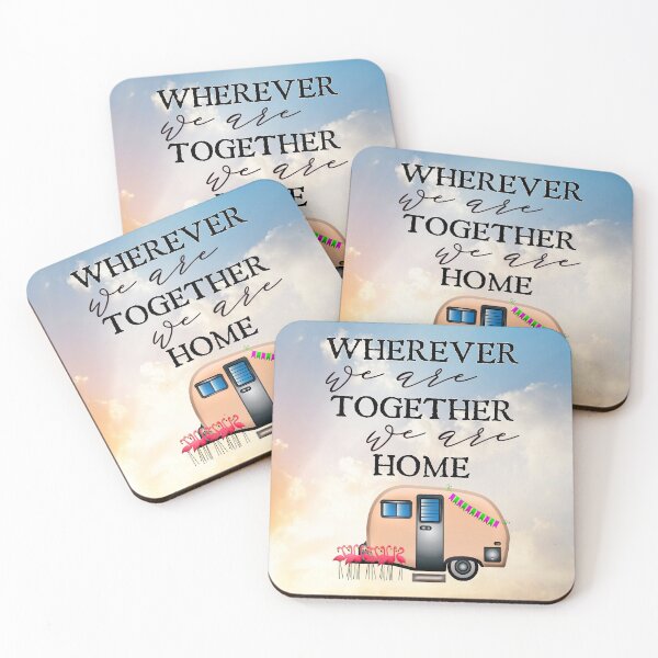 Item preview, Camping-Wherever we are Together, We are Home artwork designed and sold by Julie Lucas.