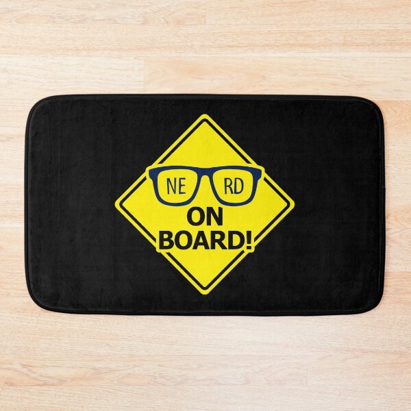 Item preview, NERD ON BOARD designed and sold by T-paw.