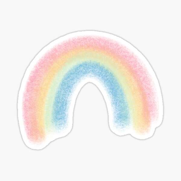 Artikel-Vorschau von Leichter Pastellkreide-Regenbogen, designt und verkauft von zuzannaaa.
