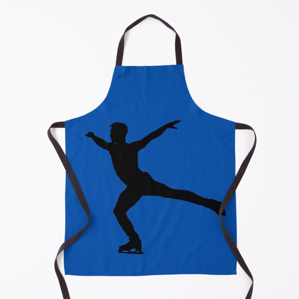 Item preview, Male Figure Skating Silhouette v2, black designed and sold by IcyCool.