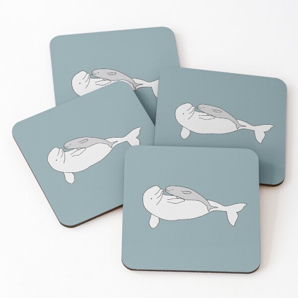 Item preview, Baby and Mother Beluga designed and sold by taylorrowan.