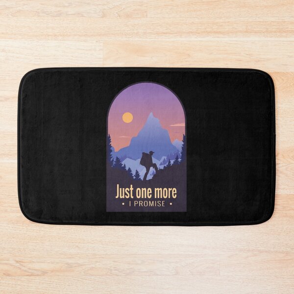 Item preview, Just one more mountain designed and sold by Piztees.