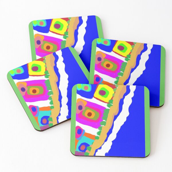 Item preview, Colorful Beach Front Property designed and sold by pinksoul.