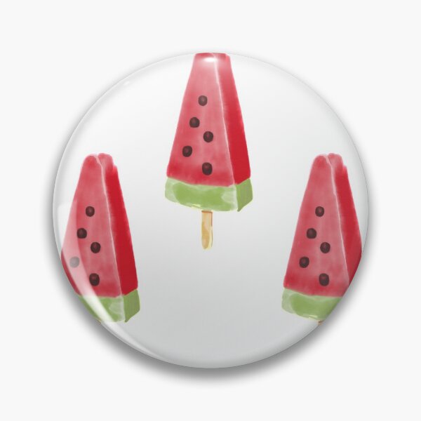Item preview, Watermelon Ice Lollies - Watercolour - Print designed and sold by smeuran.
