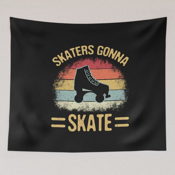 Item preview, Skaters Gonna Skate - Rollerskate Lover Gift designed and sold by SharpThreadZ.