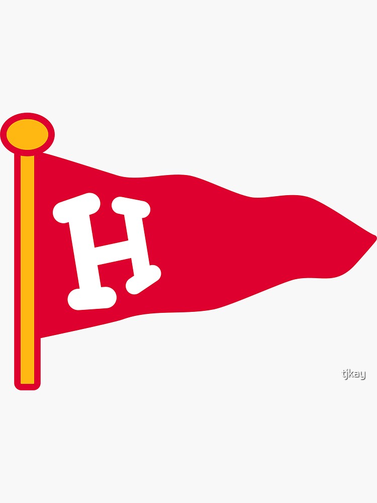 Harvard University Vintage Pennant Sticker for Sale by tjkay
