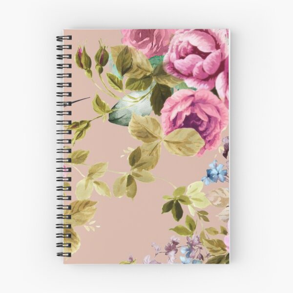 Item preview, Pink flowers and bird pattern designed and sold by astrunb5.