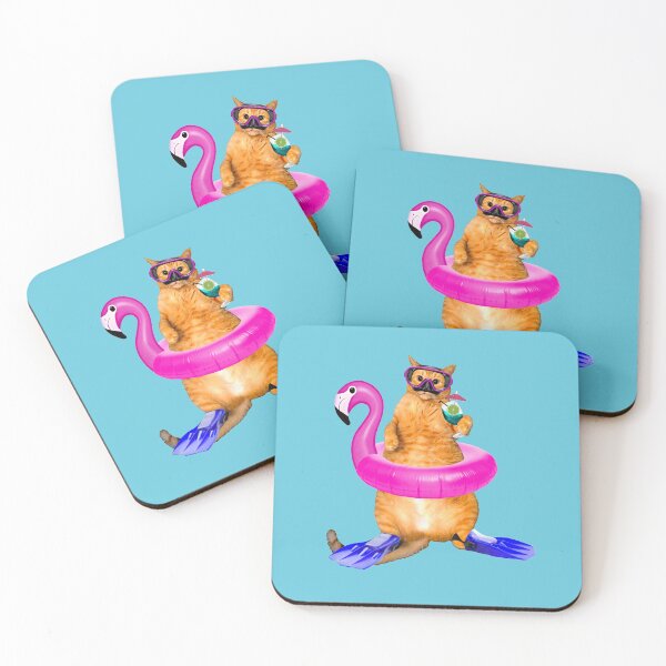 Item preview, Swim Cat designed and sold by RawSunArt.