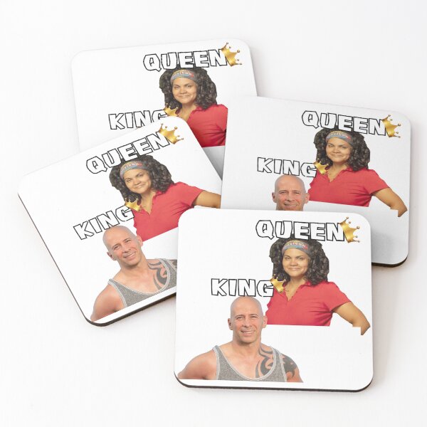 Item preview, Survivor King Tony and Queen Sandra  designed and sold by Lucas Marey.