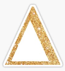 delta gold Sticker