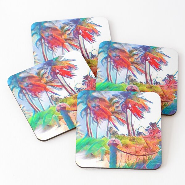Item preview, PALMS AT THE BEACH designed and sold by kogistudio-5.