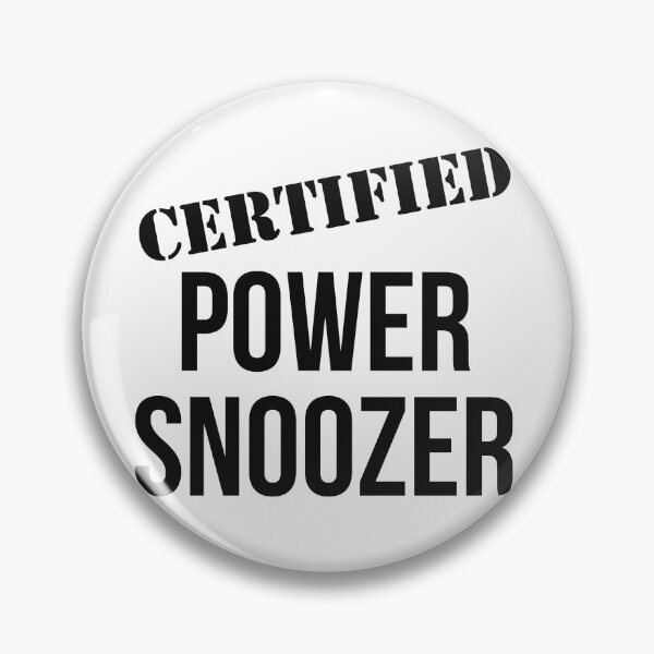 Item preview, Certified power snoozer designed and sold by Gingatoo.