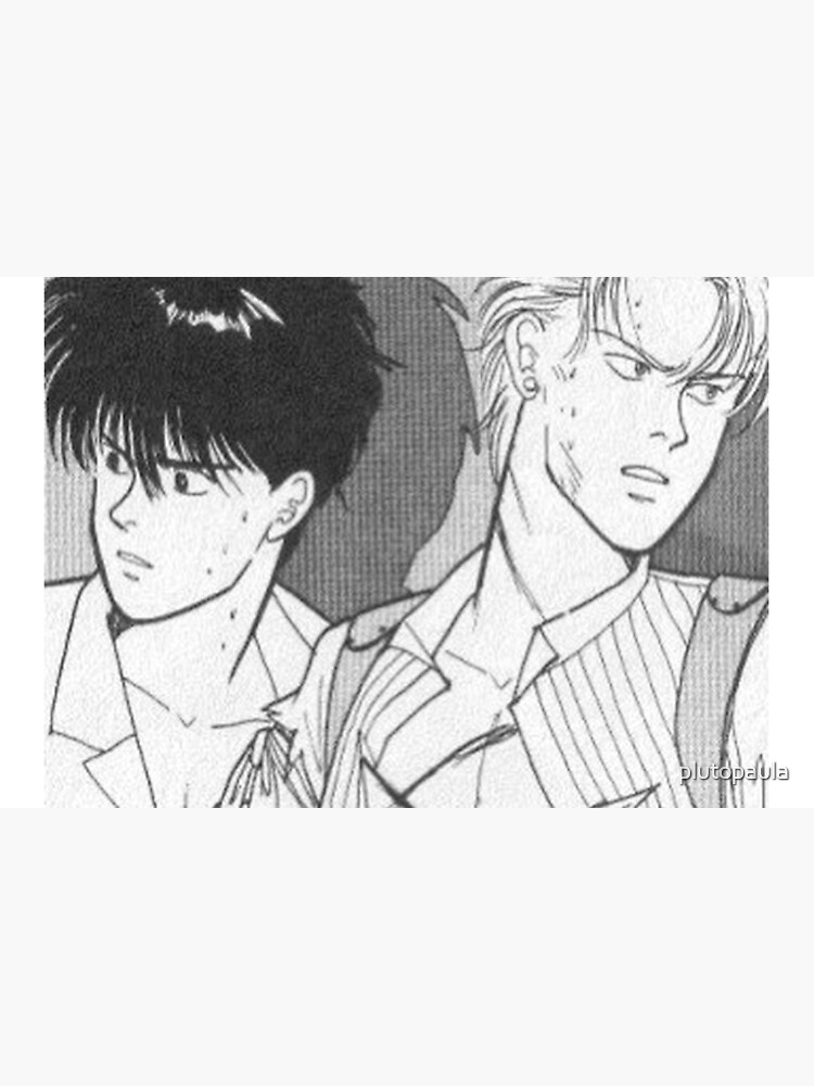 banana fish manga anime ash and eiji