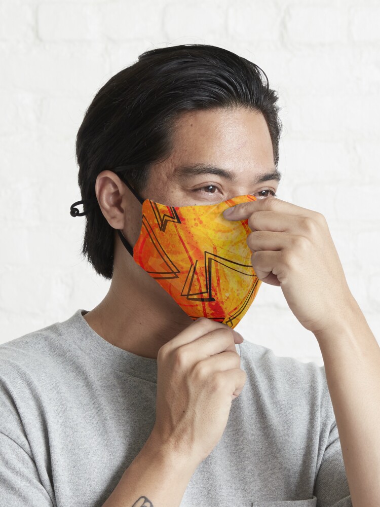 Alternate view of Sunflower Sky Mask