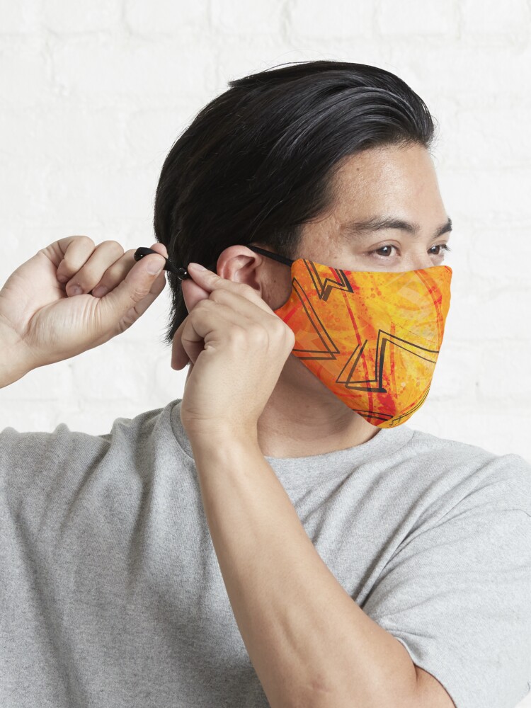 Alternate view of Sunflower Sky Mask