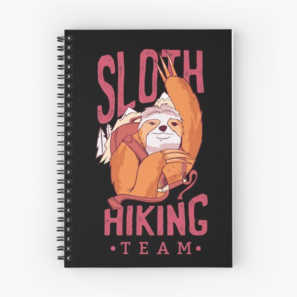 Item preview, Sloth Hiking Team designed and sold by Piztees.