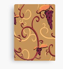 Grapes Vine Canvas Print
