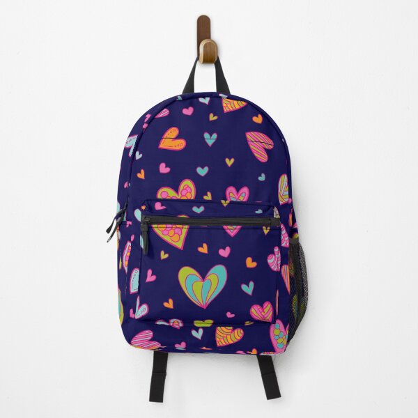 Item preview, Colorful psychedelic heart pattern designed and sold by jkulling.