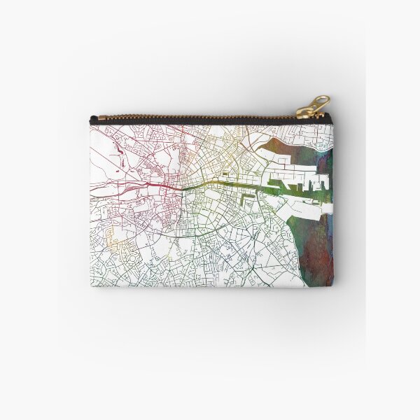 Item preview, Dublin Map Watercolor by Zouzounio Art designed and sold by zouzounioart.
