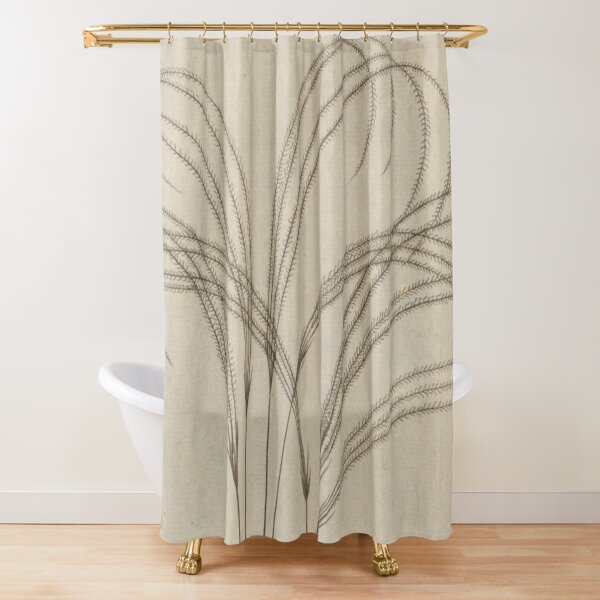 Botanical Grass Shower Curtain