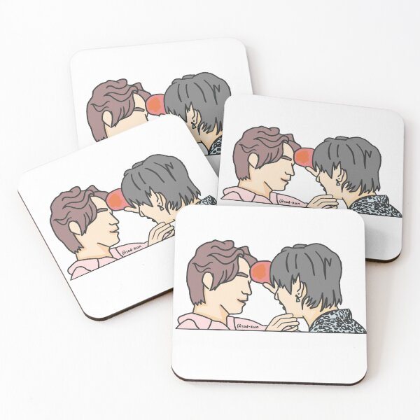 Item preview, Apple of My Eye Sticker (Super Junior Donghae & Eunhyuk) designed and sold by sad-kun.