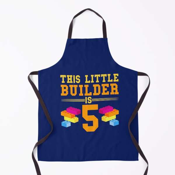 Item preview, This Little Builder Is 5 designed and sold by SharpThreadZ.