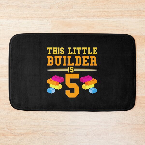 Item preview, This Little Builder Is 5 designed and sold by SharpThreadZ.
