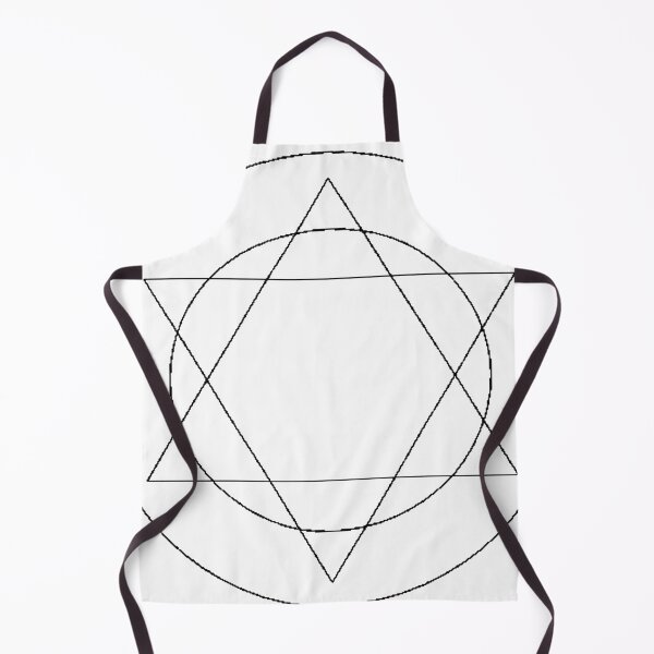 Item preview, Pixelated Hexagram Star designed and sold by GrudleBay.