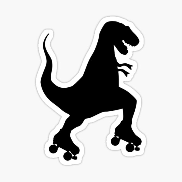 Item preview, T-Rex On Roller Skates designed and sold by SLCollectibles.