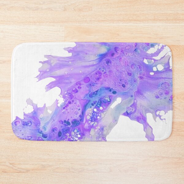 Item preview, Splash of Purple | About Pour Art | Colour Therapy | Indigo Abstract designed and sold by JillyJ05.