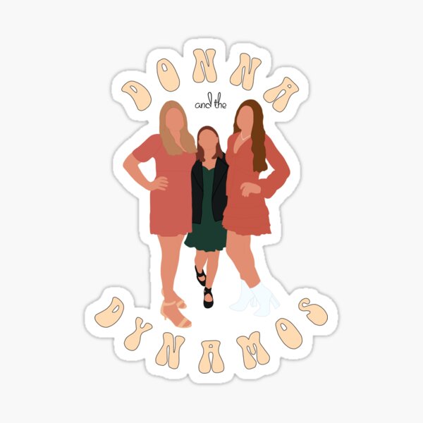 donna & the dynamos (logo) Sticker