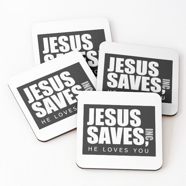 Item preview, Jesus Saves The Office designed and sold by Anchored  & Co..