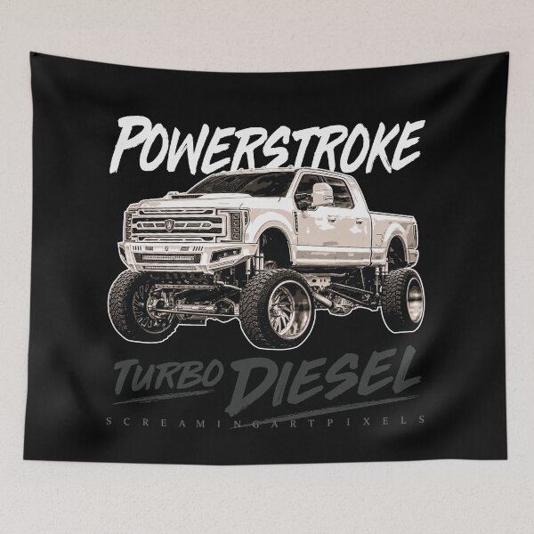 Item preview, Powerstroke Ford Turbo Diesel designed and sold by Screamartpixels.