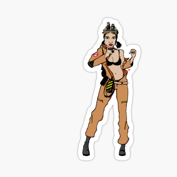 Dora the Ghostbuster Sticker