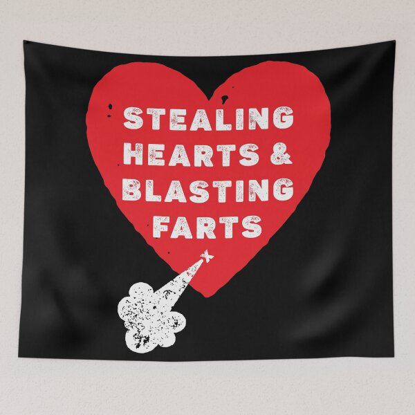 Item preview, Stealing Hearts And Blasting Farts designed and sold by arrowroses.