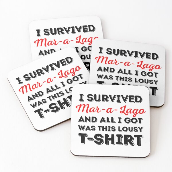 Item preview, I Survived Mar-A-Lago - All I Got Was This Lousy T-Shirt designed and sold by WonderWear.