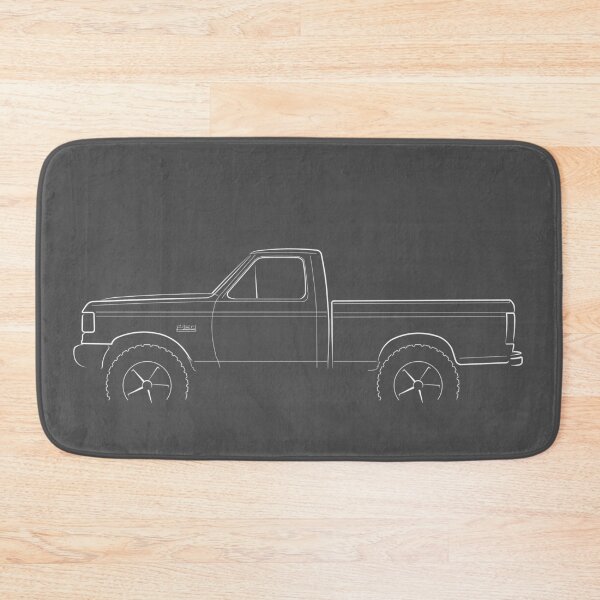 Item preview, 1987 Ford f-150 4x4 - profile stencil, white designed and sold by mal-photography.