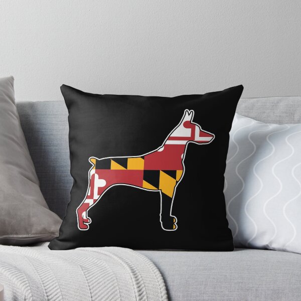 Item preview, Maryland Flag Doberman Pinscher for Dobermann Owners, Breeders, and more designed and sold by MarylandStyle.
