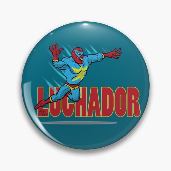 Item preview, Jumping Luchador designed and sold by JohnnyPraize.