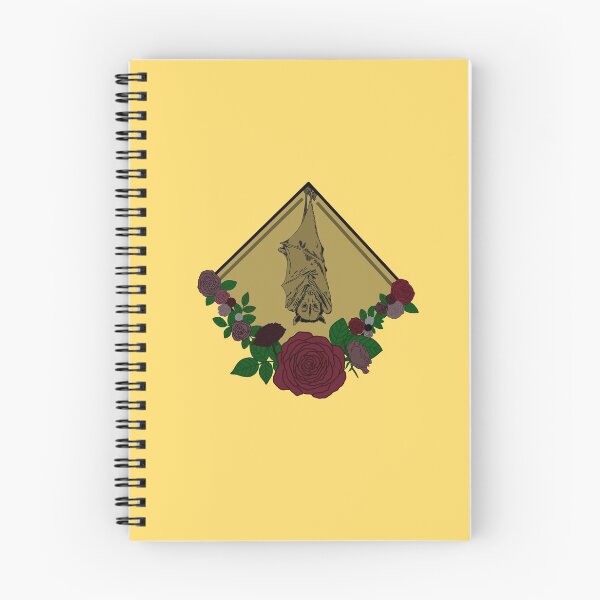 Item preview, DONATE Bat with Flowers - Grey designed and sold by Emily Boynton.